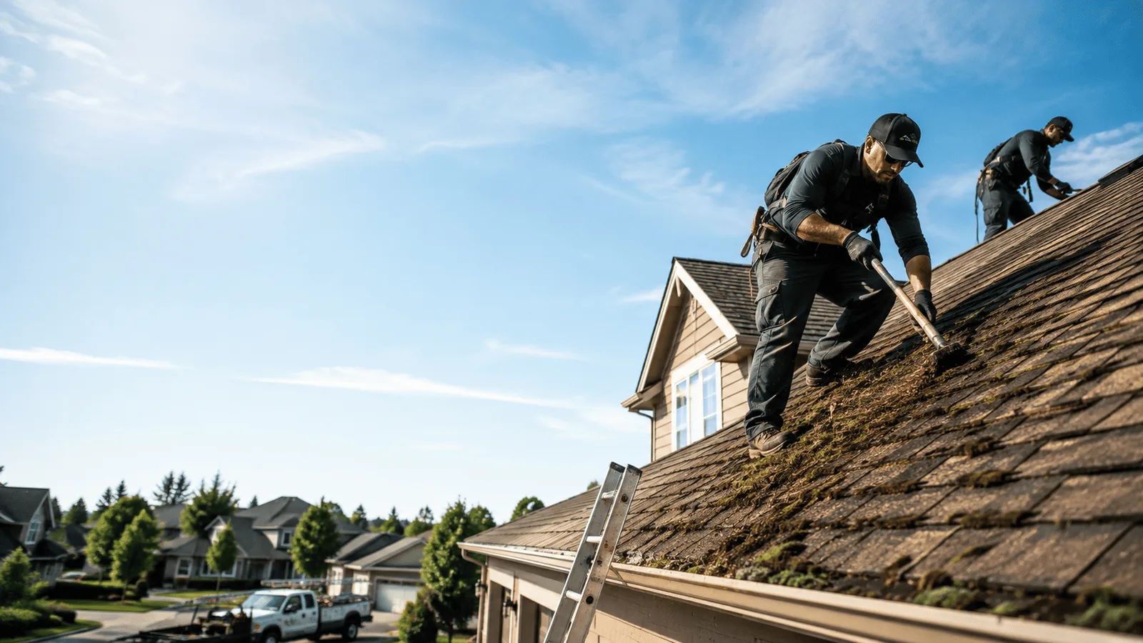 Roof Moss Removal in Hall Summit, LA near me